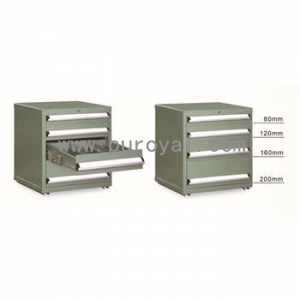 雙軌工具柜580×525×665mm(四個(gè)抽屜) 綠色，F(xiàn)C-665N