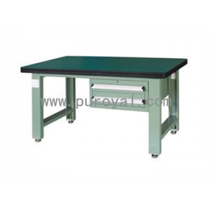 重型工作臺(tái)帶雙吊抽(50mm復(fù)合臺(tái)面)，XFH-1520