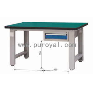 重型工作臺(tái)帶單抽(40mm復(fù)合臺(tái)面)，E-XTG1875+XB10-1TG(B)
