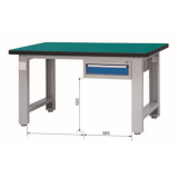 重型工作臺(tái)帶單抽(40mm復(fù)合臺(tái)面)，E-XTG2175+XB10-1TG(G)