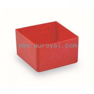 工具柜分類盒，紅色塑料分類盒75×75×46mm，SH-23