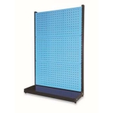固定型單面物料架960×375×1450mm(3方孔)，KR-1330