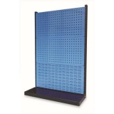 固定型單面物料架960×375×1450mm(2方孔1百葉)，KR-1321